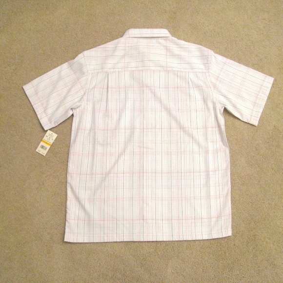 Haggar Short Sleeve Button Down Shirt NEW - Picture 5 of 6